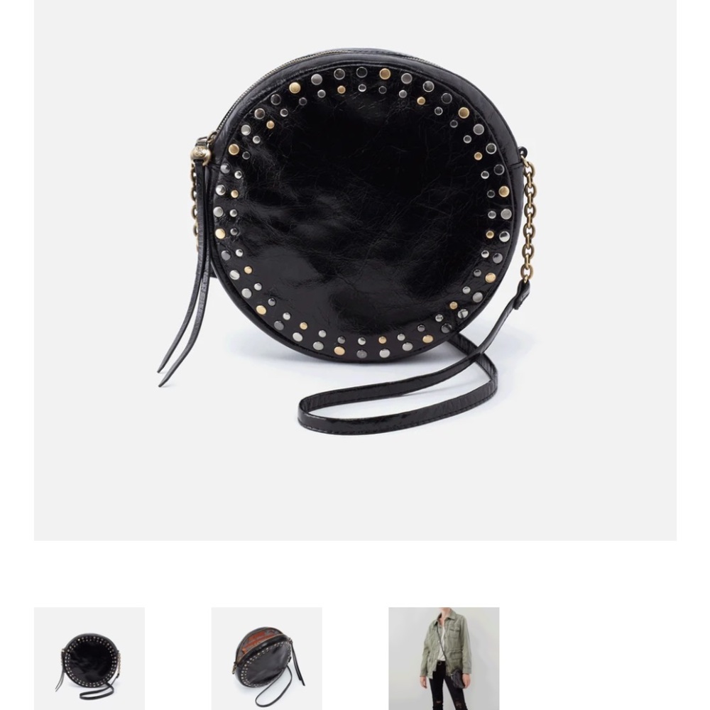 Black HOBO Comet crossbody purse